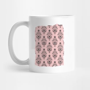 Haunted Mansion Wallpaper Millennial Pink Mug